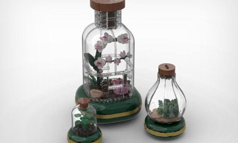 LEGO celebra design sustentável com 5 sets inspirados na natureza