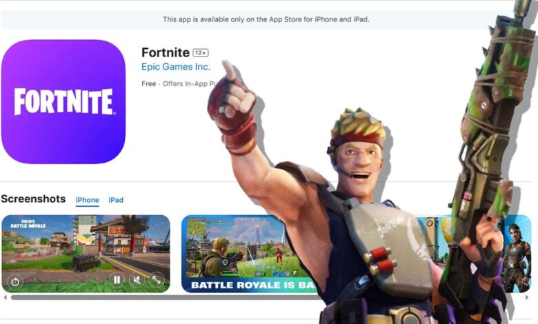 Fortnite retorna à App Store dos EUA após quase 5 anos afastado