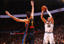 Nuggets garantem vitória sobre Thunder no jogo 1 da NBA