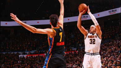 Nuggets garantem vitória sobre Thunder no jogo 1 da NBA