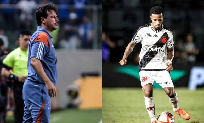 Vasco acerta com Fernando Diniz após atrito com Tchê Tchê em clássico