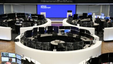 Bolsas europeias oscilam com foco em balanços e mercado