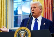Trump afirma avanço no mercado após 1º dia de negociações com China