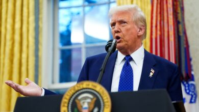 Trump afirma avanço no mercado após 1º dia de negociações com China