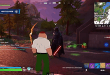 Fortnite revela falas surpreendentes de Darth Vader