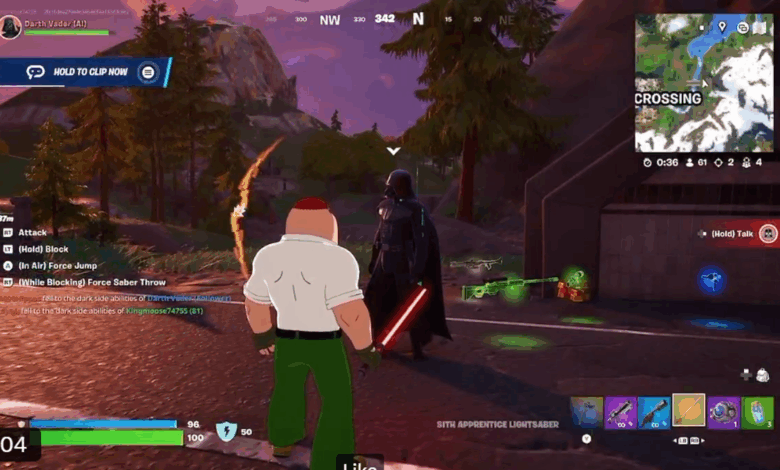 Fortnite revela falas surpreendentes de Darth Vader