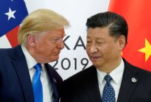 Trump negocia com a China em meio à inflação global