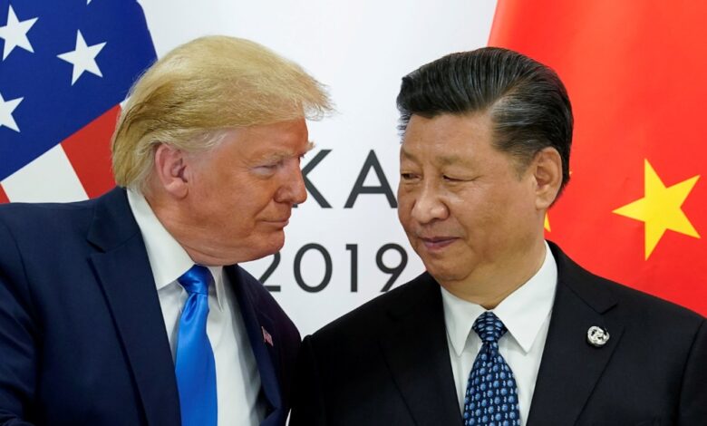 Trump negocia com a China em meio à inflação global
