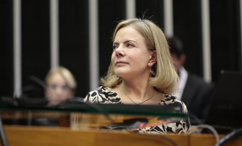 Gleisi registra queixa-crime contra deputado do PL no Congresso