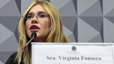 Virginia expõe vídeo com senador em CPI e gera repercussão política