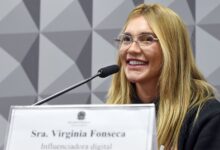 Virginia Fonseca depõe à CPI das Bets em audiência no Congresso
