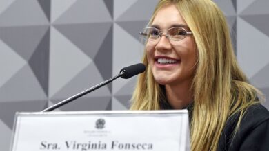 Virginia Fonseca depõe à CPI das Bets em audiência no Congresso