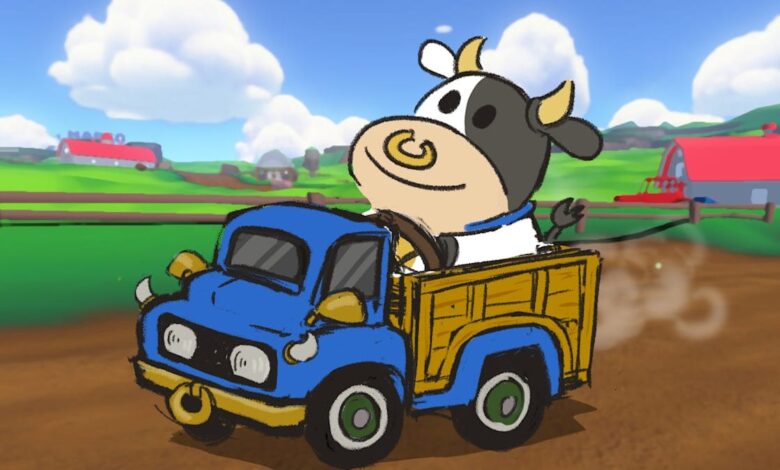 Mario Kart apresenta novidade: jogue como uma vaca