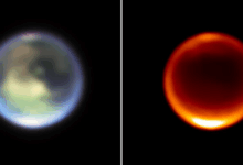 NASA registra imagens de nuvens na órbita de Titan