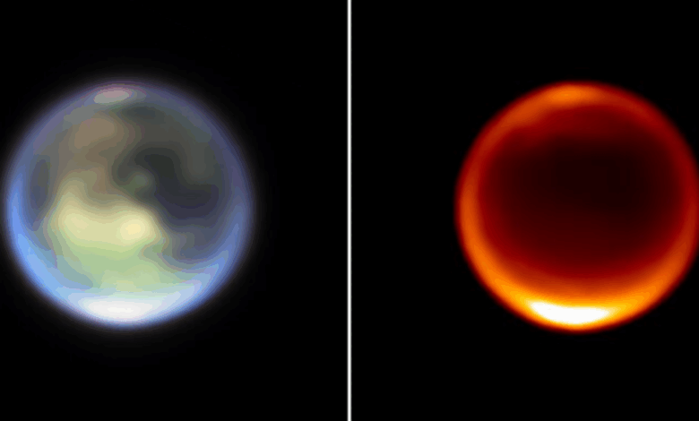 NASA registra imagens de nuvens na órbita de Titan