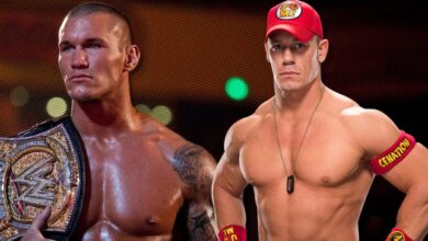 WWE revela timeline da rivalidade John Cena vs Randy Orton na cultura geek