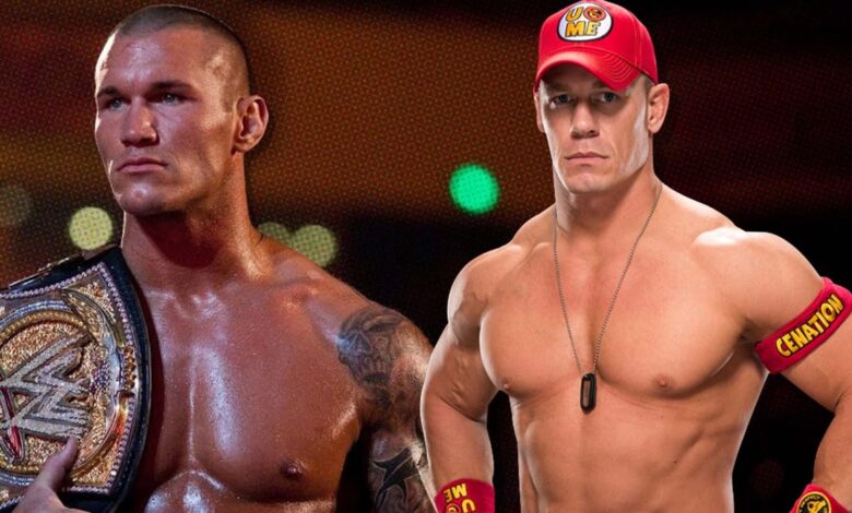 WWE revela timeline da rivalidade John Cena vs Randy Orton na cultura geek