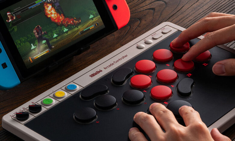 8BitDo apresenta controle arcade ideal para jogos de luta