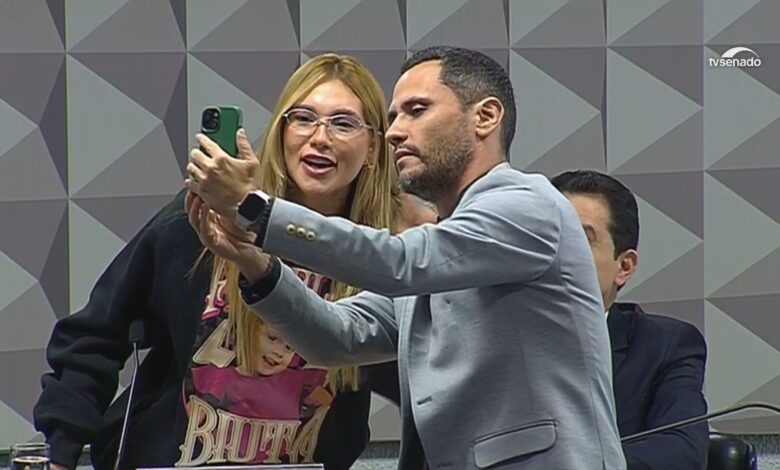 Senador Cleitinho pede vídeo de Virginia Fonseca durante depoimento no Congresso