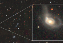 Astrônomos detectam buraco negro devorando estrela em fusão