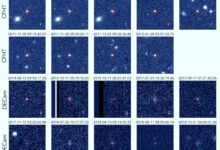 Cutout images of all 19 detections of 2017 OF201. Image credit: Cheng et al., arXiv: 2505.15806.