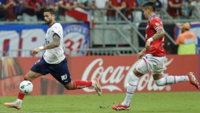 Nacional vence Bahia por 3 a 1 em jogo da Libertadores