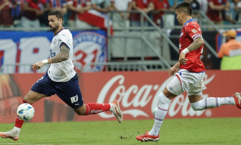 Nacional vence Bahia por 3 a 1 em jogo da Libertadores