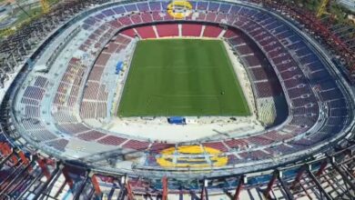 Barcelona mostra evolução das obras no Camp Nou em vitória simbólica