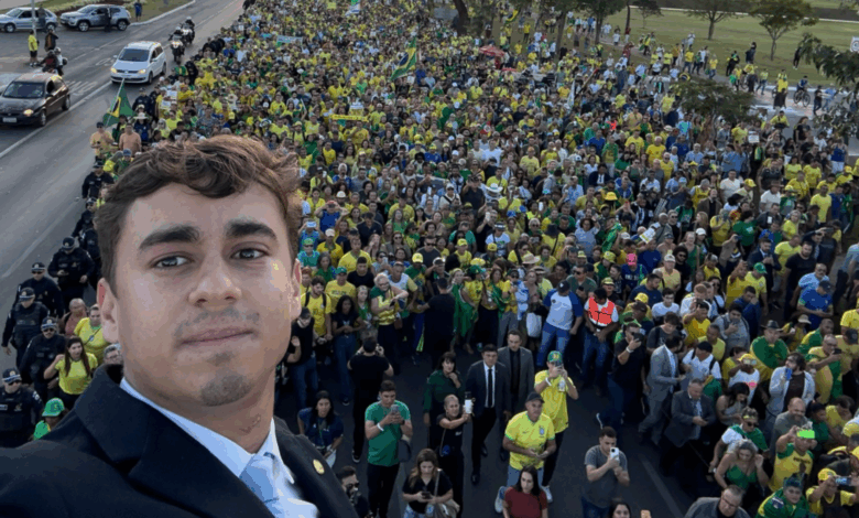 Nikolas cobra anistia e critica aumento de deputados no Congresso
