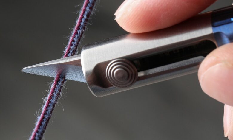 Design inova com lâmina de titânio 16g para EDC