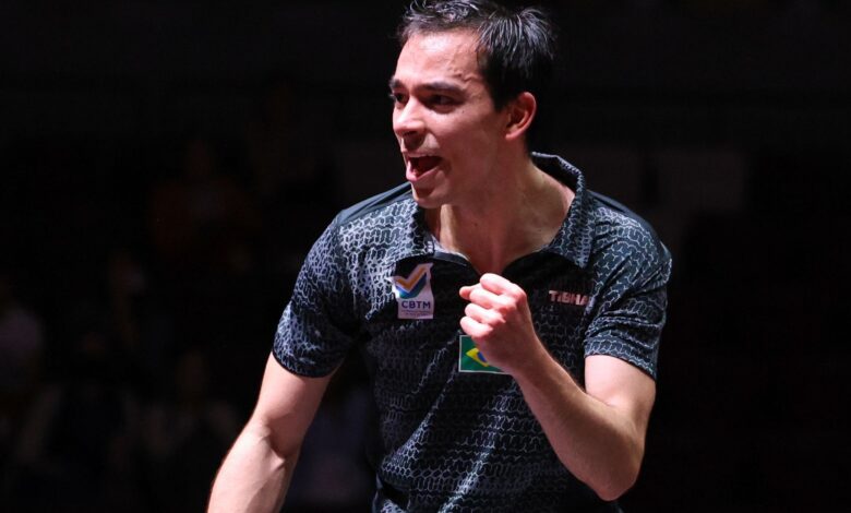 Calderano garante medalha inédita ao Brasil no Mundial
