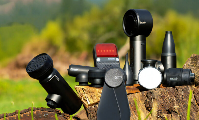 All-in-1 Camping Kit integra 10+ gadgets em design compacto