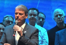 Tarcísio cita grupo unido para eleição de 2026 ao lado da direita