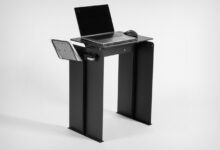 Mobiliário inteligente transforma mesa em armazenamento prático