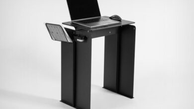 Mobiliário inteligente transforma mesa em armazenamento prático
