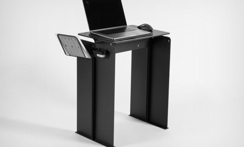 Mobiliário inteligente transforma mesa em armazenamento prático