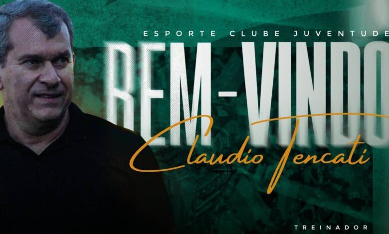 Juventude contrata Claudio Tencati em busca de vitória
