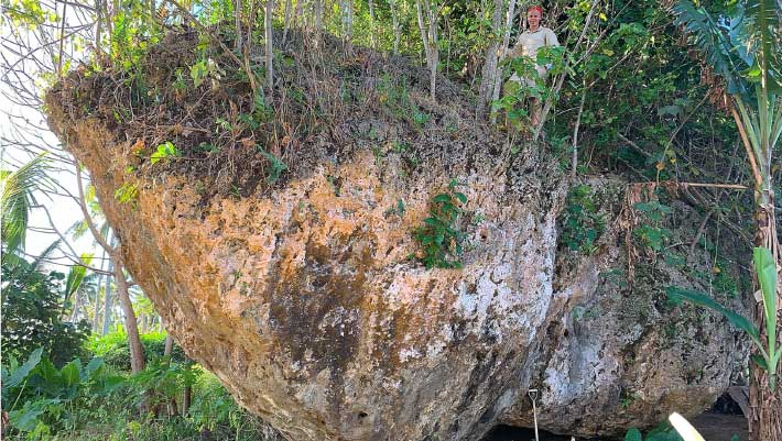 World’s Largest Cliff-Top Boulder Provides Evidence of Ancient Tsunami in Tonga