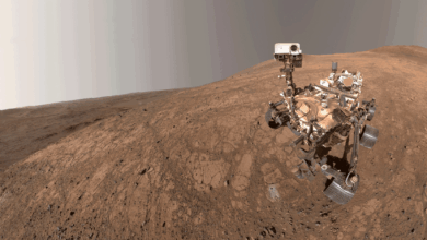 NASA registra rover Perseverance com poeira em Marte