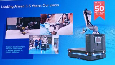 Cobots e AMRs impulsionam indústria em 2025