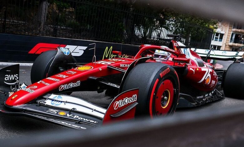 Charles Leclerc lidera TL2 no GP de Mônaco; Bortoleto é 14º