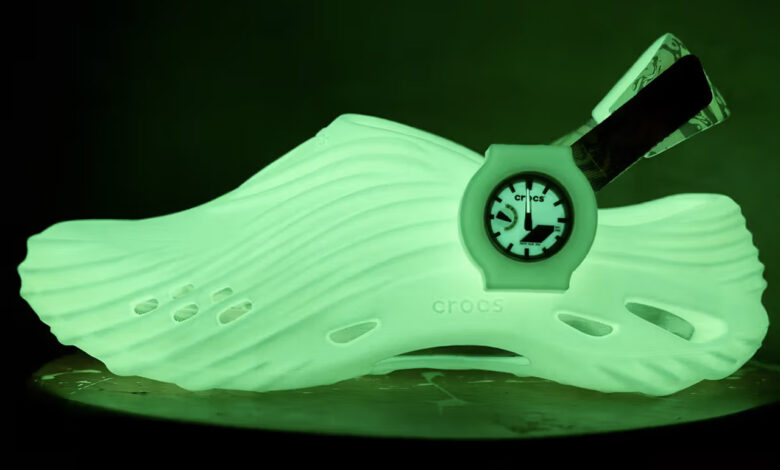 G-Shock e Crocs lançam produto que brilha no escuro