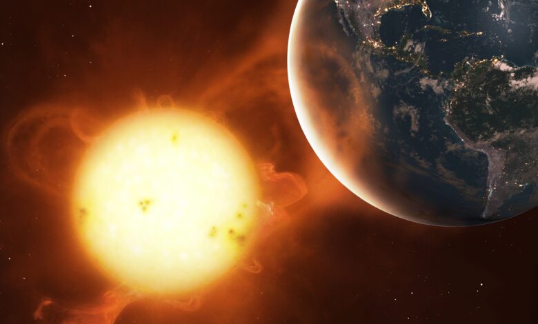 NASA alerta sobre tempestades solares e seus efeitos na internet