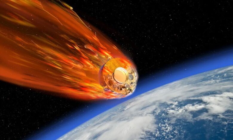 Cientistas estudam poluição de satélite com voo próximo