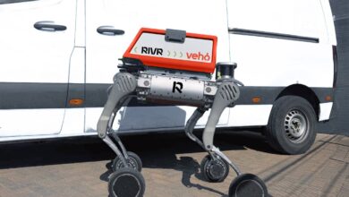 Rivr integra robôs a vans Veho para entrega de pacotes em Austin