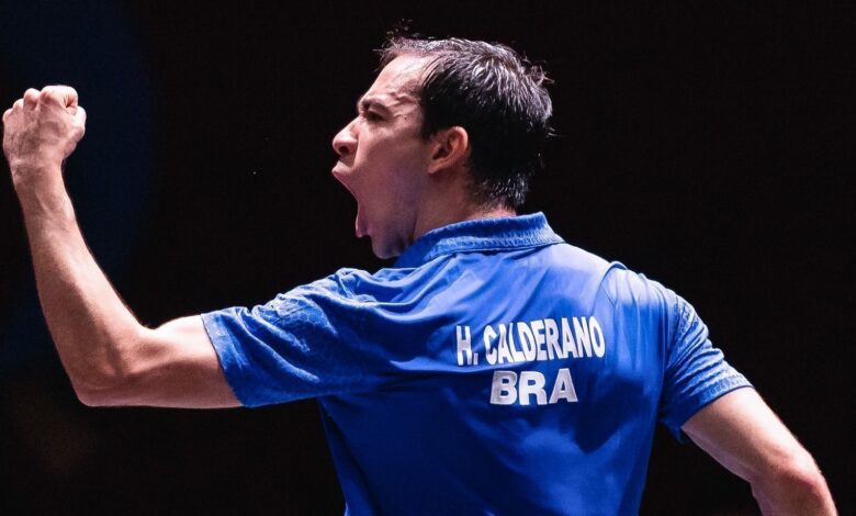 Calderano busca vitória nas quartas do Mundial de Tênis de Mesa
