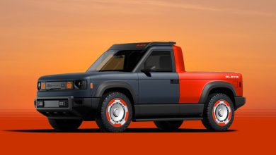Slate apresenta caminhão EV transformer e Tesla enfrenta desafios