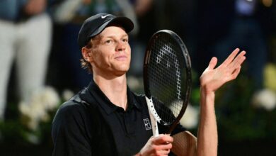 Sinner conquista vitória em retorno após suspensão no Itália Open