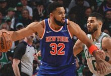 Knicks vencem Celtics na prorrogação em jogo 1 da NBA