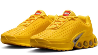 LEGO e Nike lançam sneaker Air Max Dn em design ousado